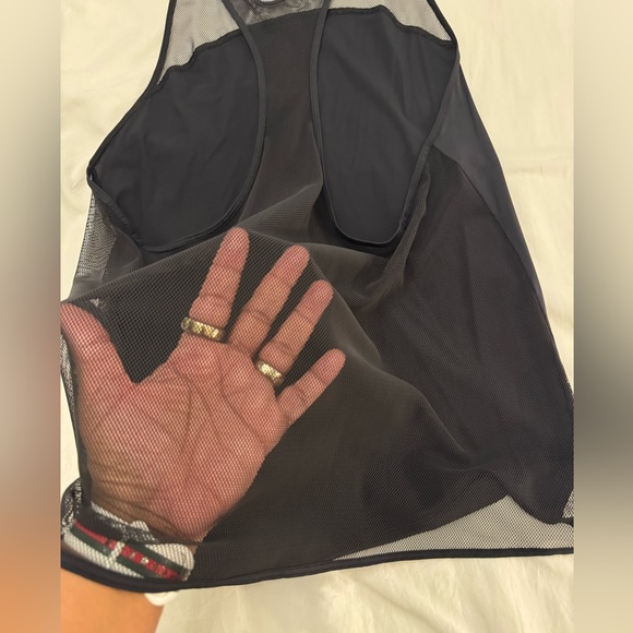 EUC! lululemon LAB Tank Top w/Mesh Back - Picture 3 of 7